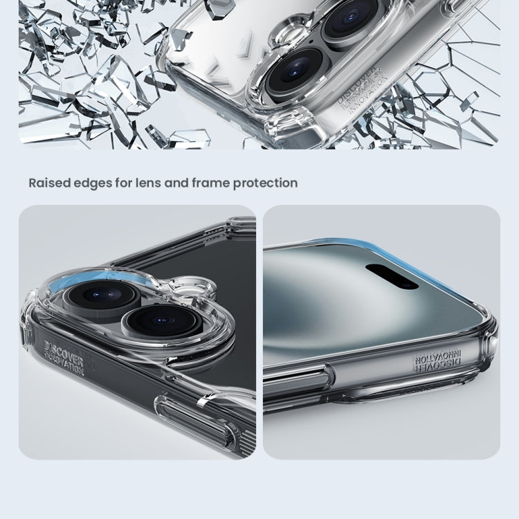 For iPhone 16 Pro Max NILLKIN Ultra Clear Magsafe PC + TPU Phone Case(Blue)