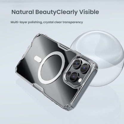 For iPhone 16 Pro NILLKIN Ultra Clear Magsafe PC + TPU Phone Case(Transparent)