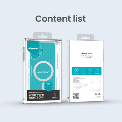 For iPhone 16 Plus NILLKIN Ultra Clear Magsafe PC + TPU Phone Case(Blue)