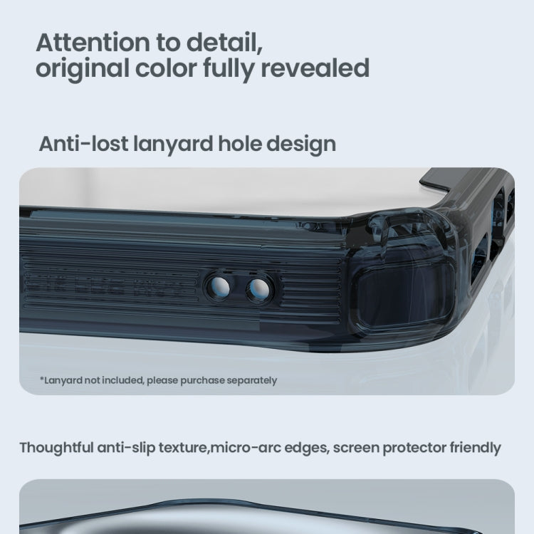 For iPhone 16 Plus NILLKIN Ultra Clear Magsafe PC + TPU Phone Case(Blue)