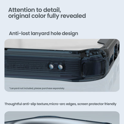 For iPhone 16 Plus NILLKIN Ultra Clear Magsafe PC + TPU Phone Case(Blue)