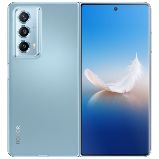 Honor Magic Vs2, 12GB+256GB, Side Fingerprint, 7.92 inch + 6.43 inch MagicOS 7.2 Snapdragon 8+ Gen1 Octa-Core 3.0GHz, OTG, NFC, Not Support Google Play(Blue)