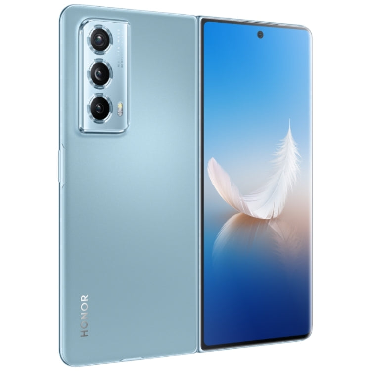 Honor Magic Vs2, 12GB+256GB, Side Fingerprint, 7.92 inch + 6.43 inch MagicOS 7.2 Snapdragon 8+ Gen1 Octa-Core 3.0GHz, OTG, NFC, Not Support Google Play(Blue)