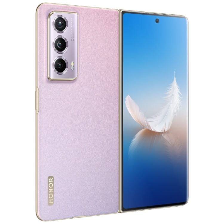 Honor Magic Vs2, 12GB+256GB, Side Fingerprint, 7.92 inch + 6.43 inch MagicOS 7.2 Snapdragon 8+ Gen1 Octa-Core 3.0GHz, OTG, NFC, Not Support Google Play(Purple)