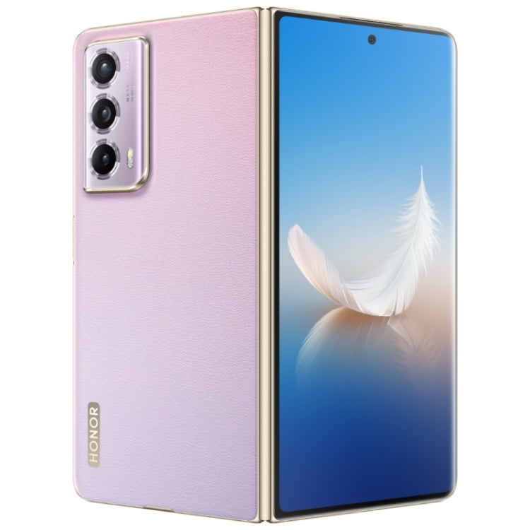 Honor Magic Vs2, 12GB+256GB, Side Fingerprint, 7.92 inch + 6.43 inch MagicOS 7.2 Snapdragon 8+ Gen1 Octa-Core 3.0GHz, OTG, NFC, Not Support Google Play(Purple)