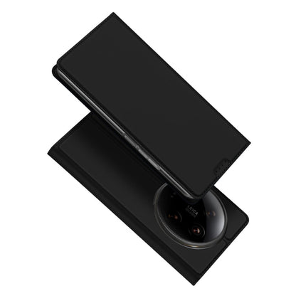 For Xiaomi 14 Ultra DUX DUCIS Skin Pro Series Flip Leather Phone Case(Black)