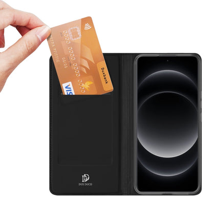 For Xiaomi 14 Ultra DUX DUCIS Skin Pro Series Flip Leather Phone Case(Black)