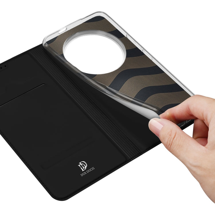 For Xiaomi 14 Ultra DUX DUCIS Skin Pro Series Flip Leather Phone Case(Black)