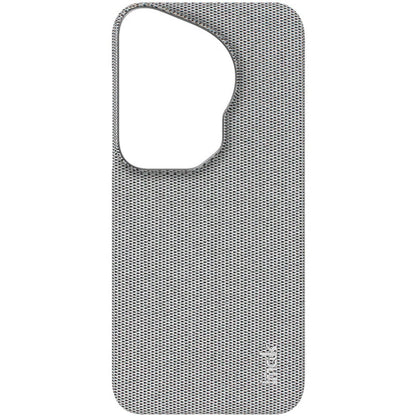 For Huawei Pura 70 Ultra imak Ruiyi Series Cloth Texture PU + PC Phone Case(Light Grey)
