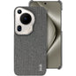 For Huawei Pura 70 Ultra imak Ruiyi Series Cloth Texture PU + PC Phone Case(Dark Grey)