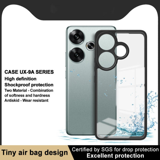 For Xiaomi Redmi Turbo 3 5G imak UX-9A Series Four-corner Airbag Shockproof Phone Case