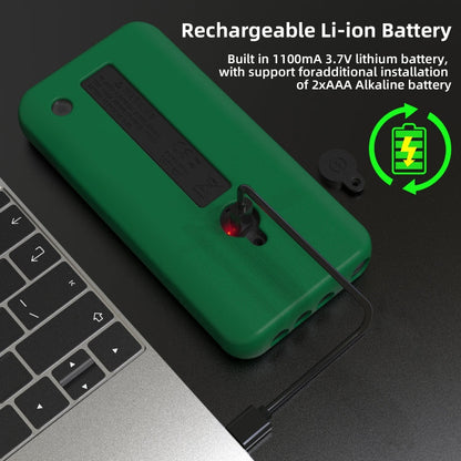 BSIDE S30 Smart Color Screen Infrared Temperature Measurement Multimeter(Green)