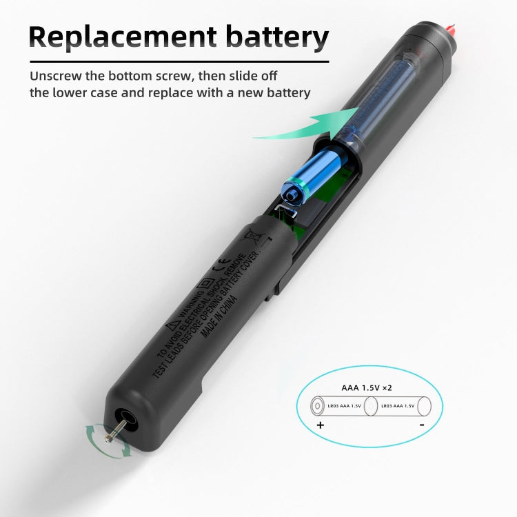 Stylo testeur de tension CA à induction sans contact intelligent BSIDE Z2