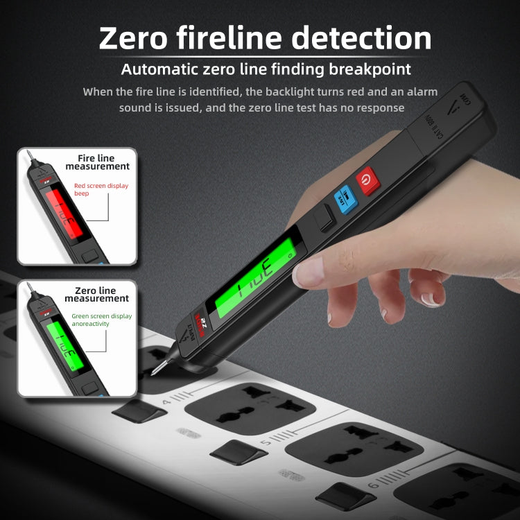 Stylo testeur de tension CA à induction sans contact intelligent BSIDE Z2