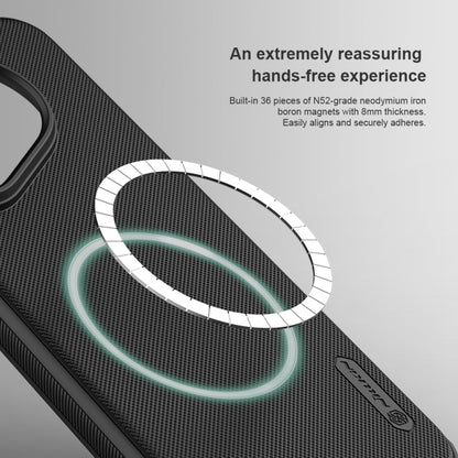 For Huawei Pura 70 NILLKIN Frosted Shield Pro Magnetic Magsafe Phone Case(Black)