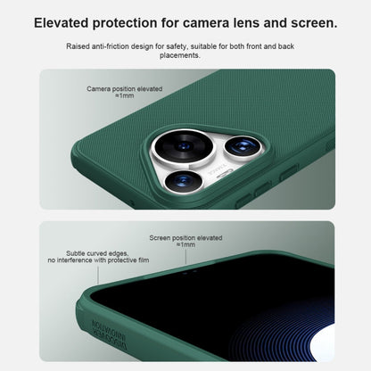 For Huawei Pura 70 NILLKIN Frosted Shield Pro Magnetic Magsafe Phone Case(Black)