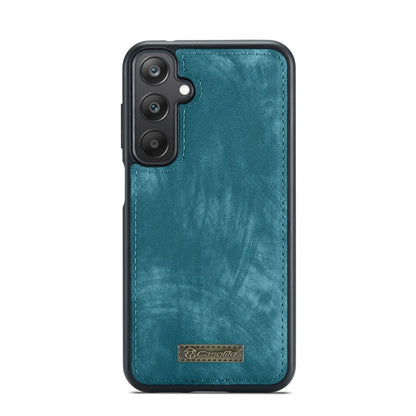 For Samsung Galaxy A25 4G CaseMe 008 Multifunctional Zipper Wallet Leather Phone Case with Lanyard(Blue)