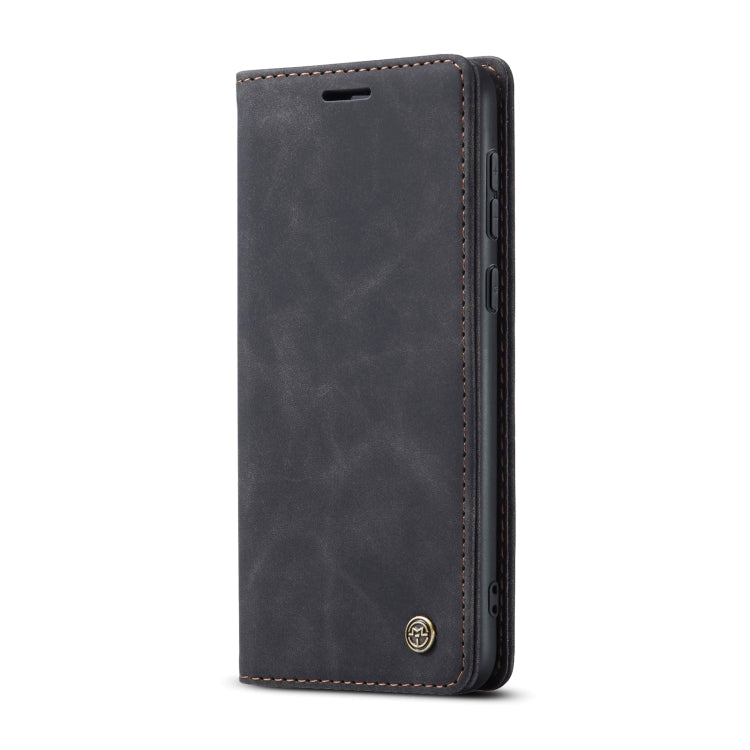 For Samsung Galaxy A55 5G CaseMe 013 Multifunctional Horizontal Flip Leather Phone Case(Black)