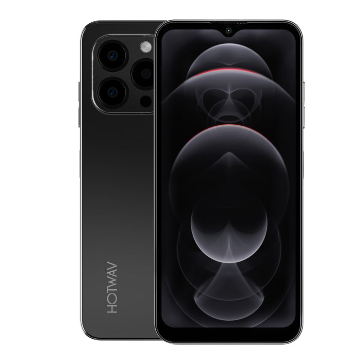 [HK Warehouse] HOTWAV Note 13 Pro, 8GB+256GB, Side Fingerprint Identification, 6.6 inch Android 13 UMS9230 T606 Octa Core up to 1.6GHz, Network: 4G, OTG(Black)