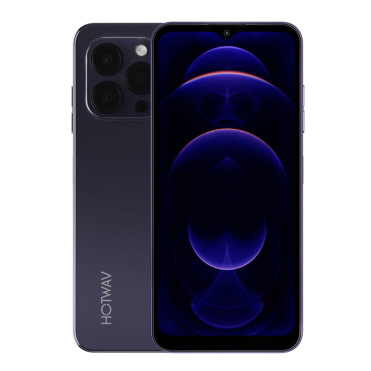 [HK Warehouse] HOTWAV Note 13 Pro, 8GB+256GB, Side Fingerprint Identification, 6.6 inch Android 13 UMS9230 T606 Octa Core up to 1.6GHz, Network: 4G, OTG(Purple)