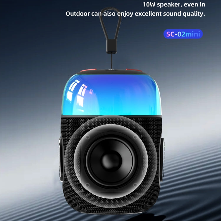 HOPESTAR SC-02 10W Portable Mini Wireless Bluetooth Speaker(Dark Blue)