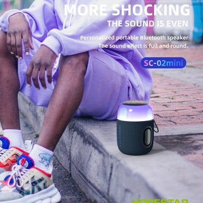 HOPESTAR SC-02 10W Portable Mini Wireless Bluetooth Speaker(Dark Blue)