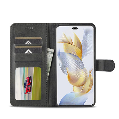 For Honor 90 Pro LC.IMEEKE Calf Texture Leather Phone Case(Black)