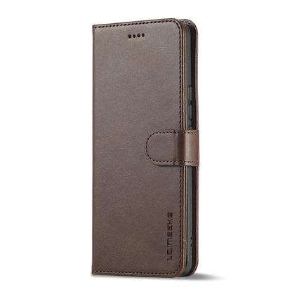 For Honor 90 Pro LC.IMEEKE Calf Texture Leather Phone Case(Coffee)