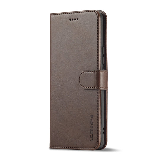 For Honor 90 Pro LC.IMEEKE Calf Texture Leather Phone Case(Coffee)