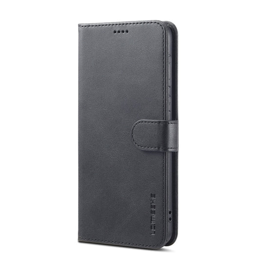 For Honor X50 LC.IMEEKE Calf Texture Leather Phone Case(Grey)