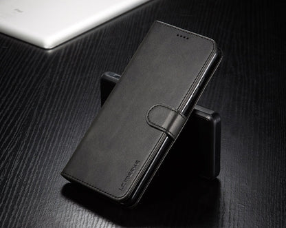 For Honor 200 Lite Global LC.IMEEKE Calf Texture Leather Phone Case(Black)