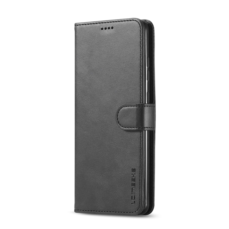 For Honor 200 Lite Global LC.IMEEKE Calf Texture Leather Phone Case(Black)