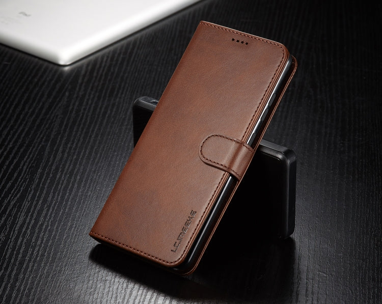 For Honor 200 Lite Global LC.IMEEKE Calf Texture Leather Phone Case(Coffee)