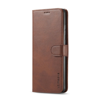 For Honor 200 Lite Global LC.IMEEKE Calf Texture Leather Phone Case(Coffee)