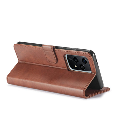For Honor 200 Lite Global LC.IMEEKE Calf Texture Leather Phone Case(Coffee)