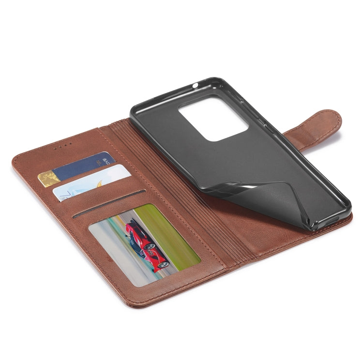 For Honor 200 Lite Global LC.IMEEKE Calf Texture Leather Phone Case(Coffee)
