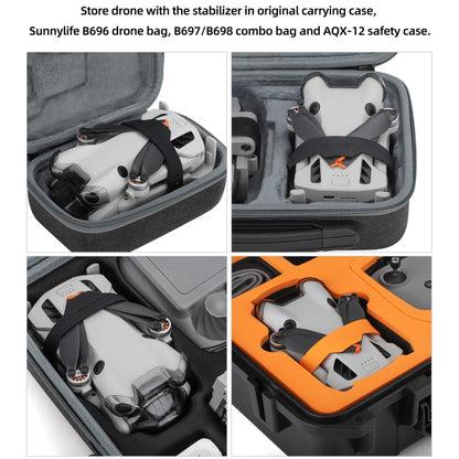 Pour DJI Mini 4 Pro Sunnylife SJ711 Support de Pales Fixateur d'Hélices (Orange)