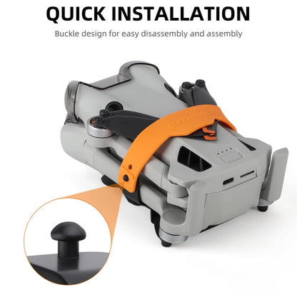 Pour DJI Mini 4 Pro Sunnylife SJ711 Support de Pales Fixateur d'Hélices (Orange)