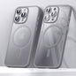 For iPhone 15 Pro Max SULADA Magsafe Magnetic Matte PC + TPU Phone Case(Titanium Gray)