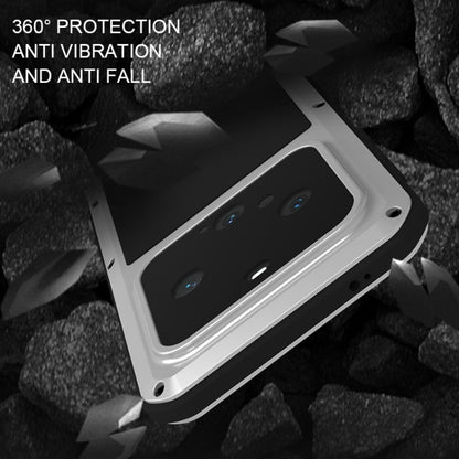 For Huawei Mate 60 Pro / 60 Pro+ LOVE MEI Metal Shockproof Life Waterproof Dustproof Phone Case(Yellow)