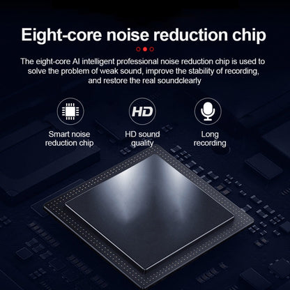 JNN Q75 Magnetic Smart Voice Recorder, Memory:4GB(Black)