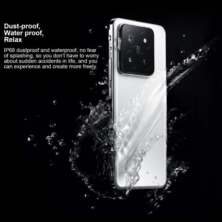 Xiaomi 14 Pro, 16 Go+512 Go, 6,73 pouces Xiaomi HyperOS Snapdragon 8 Gen 3 Octa Core 4 nm jusqu'à 3,3 GHz, NFC, Réseau : 5G (Noir)