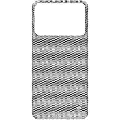 For Xiaomi Redmi K70 5G/K70 Pro 5G imak Ruiyi Series Cloth Texture PU + PC Phone Case(Light Grey)