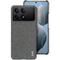 Pour Xiaomi Redmi K70 5G/K70 Pro 5G Coque de téléphone imak Ruiyi Series Texture Tissu PU + PC (Gris foncé)