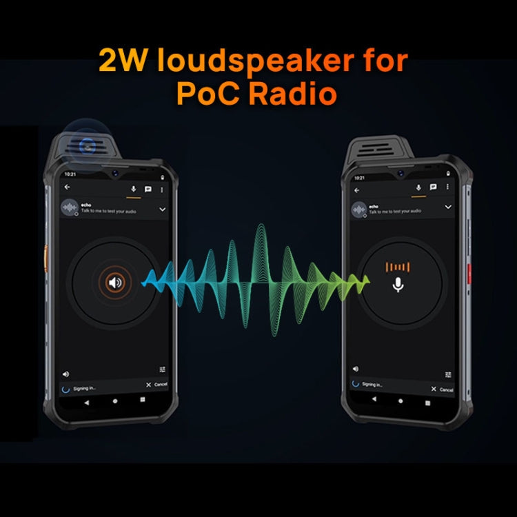 Téléphone robuste UNIWA W888 HD+, 4 Go de RAM + 64 Go de ROM, 6,3 pouces Android 11 Mediatek MT6765 Helio P35 Octa Core jusqu'à 2,3 GHz, NFC, OTG, Réseau: 4G (Noir)