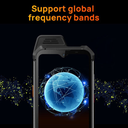 Téléphone robuste UNIWA W888 HD+, 4 Go de RAM + 64 Go de ROM, 6,3 pouces Android 11 Mediatek MT6765 Helio P35 Octa Core jusqu'à 2,3 GHz, NFC, OTG, Réseau: 4G (Noir)