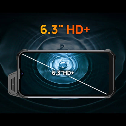Téléphone robuste UNIWA W888 HD+, 4 Go de RAM + 64 Go de ROM, 6,3 pouces Android 11 Mediatek MT6765 Helio P35 Octa Core jusqu'à 2,3 GHz, NFC, OTG, Réseau: 4G (Noir)