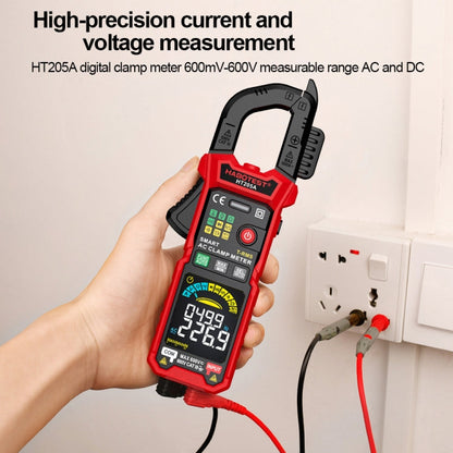HABOTEST HT205A Multifunctional Intelligent Burn-proof Clamp Multimeter