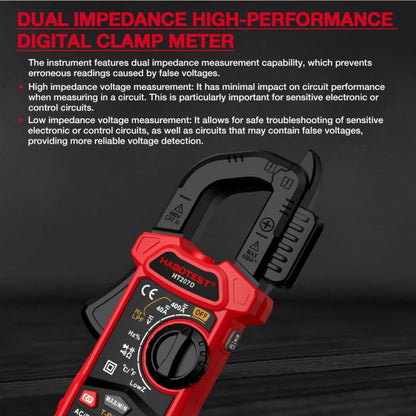 HABOTEST HT207B Multifunctional Digital Clamp Multimeter