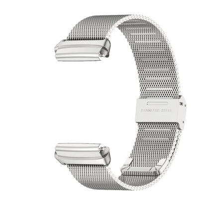 For Redmi Watch 3 Lite / Watch 3 Active Mijobs Milan Buckle Metal Watch Band(Silver)